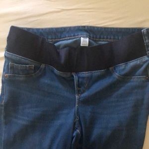 Old navy maternity rockstar jean leggings